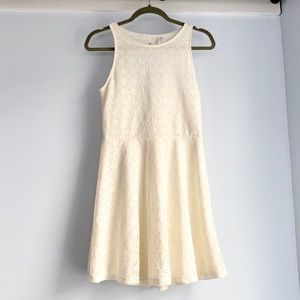 Lace Keyhole Back Dress